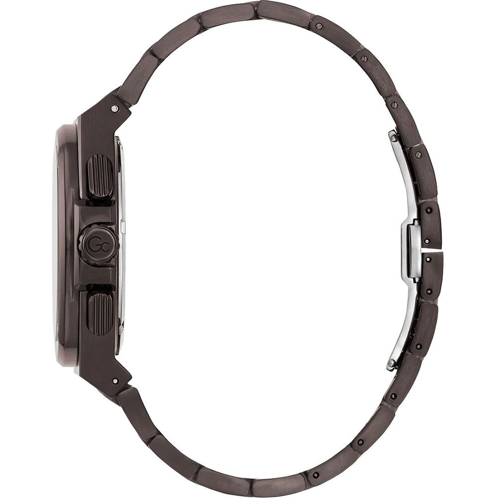 Montre habillée GC en acier inoxydable gris