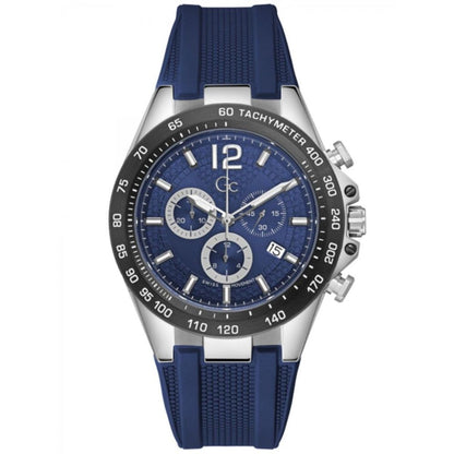 Montre de sport synthétique GC bleue