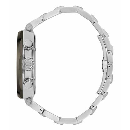 Montre à bracelet en acier inoxydable gris GC