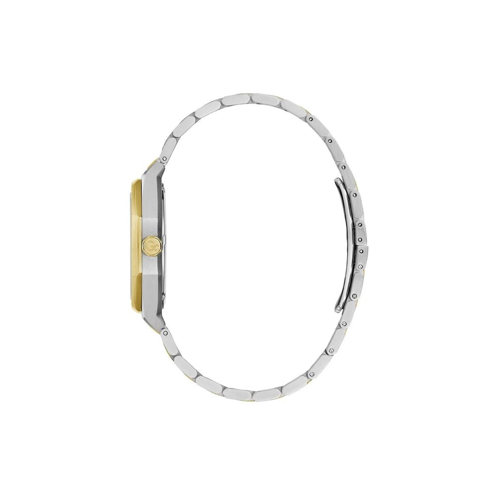 Montre habillée GC en acier inoxydable doré