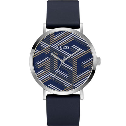 Guess Blauw Synthetisch Dress Horloge