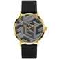 Guess Black Synthetic Dress Watch