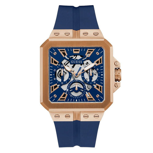 Guess Blauw Synthetisch Sporthorloge