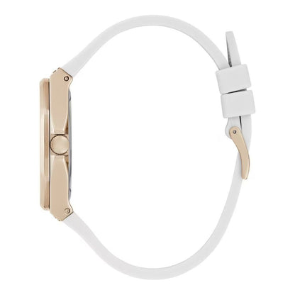 Montre Guess blanche en matière synthétique