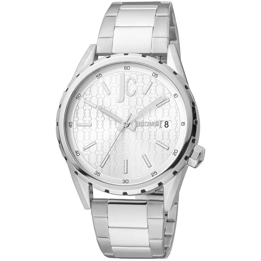 Montre de Luxe Just Cavalli en Acier Inoxydable Grise
