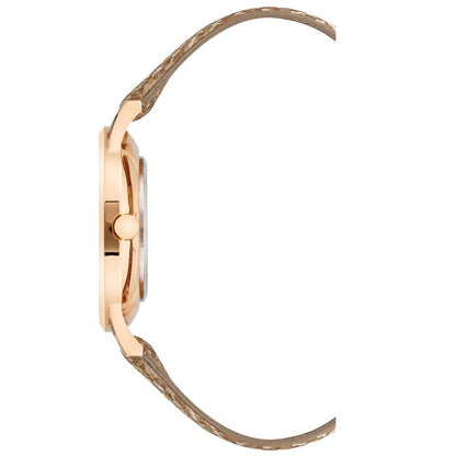 Nine West Multicolor Leather Dress Watch