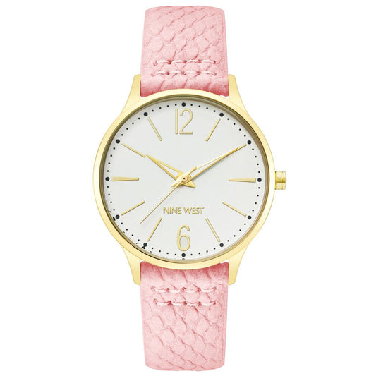 Montre de Luxe en Cuir Multicolore Nine West - Élégante et Stylée