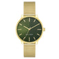 Nine West Gold Stainless Steel Dress Watch