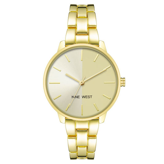 Montre de Soirée en Métal Doré pour Femme Nine West