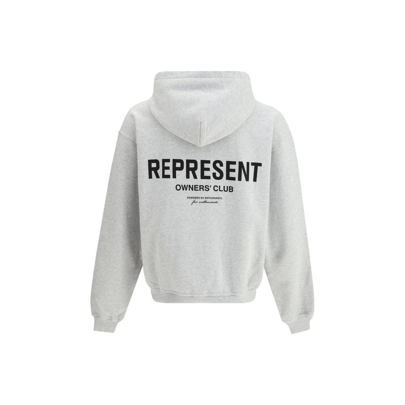 Grijze katoenen sweatshirt