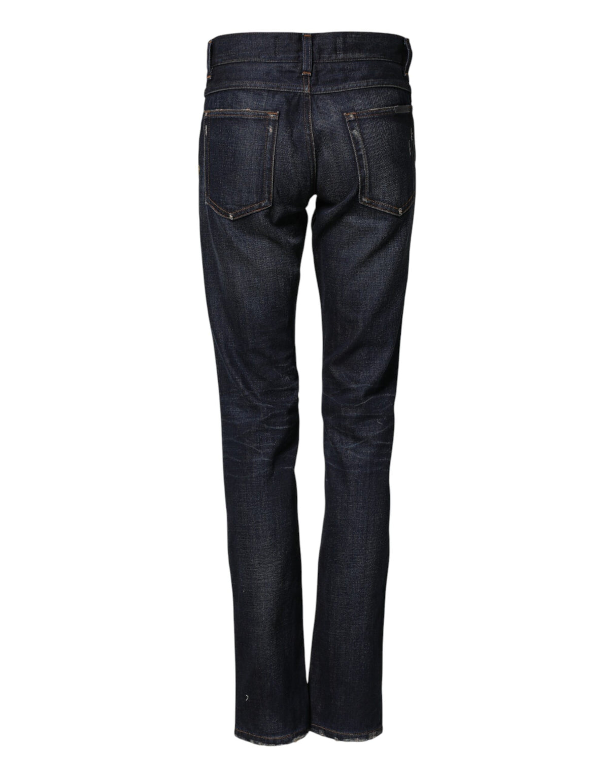 Montre Dolce &amp; Gabbana bleu foncé et jean skinny doré pour homme