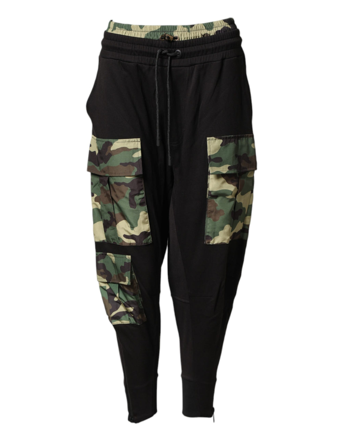 Pantalon cargo de jogging camouflage multicolore Dolce &amp; Gabbana pour homme
