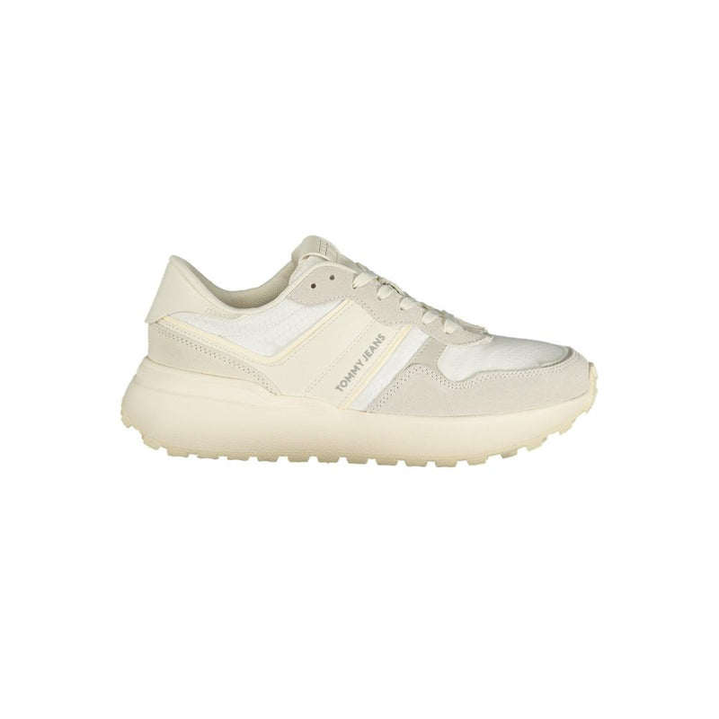 Tommy Hilfiger White Polyester Sneaker for Women