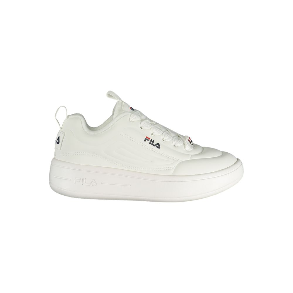 Fila White Polyester Sneaker for Women - Stylish Comfort
