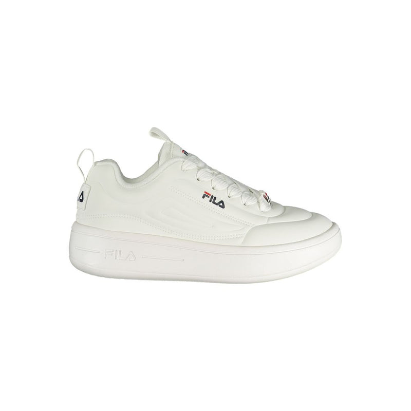 Fila White Polyester Sneaker for Women - Stylish Comfort
