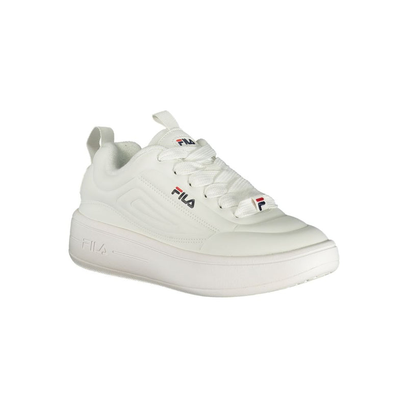 Fila White Polyester Sneaker for Women - Stylish Comfort