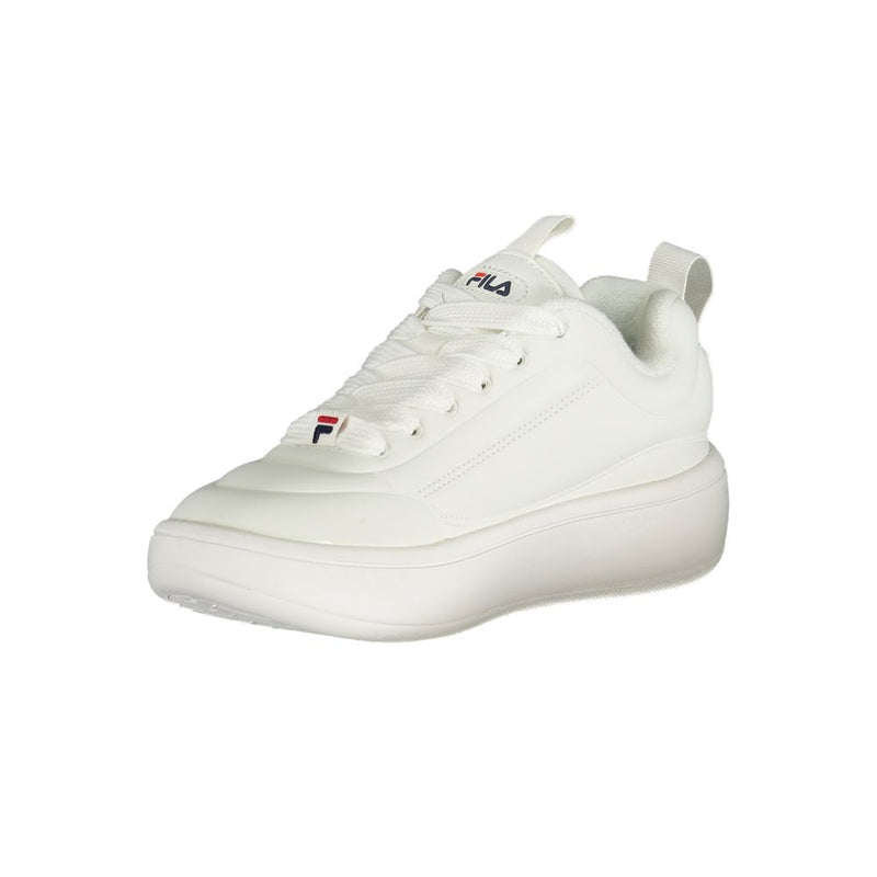 Fila White Polyester Sneaker for Women - Stylish Comfort