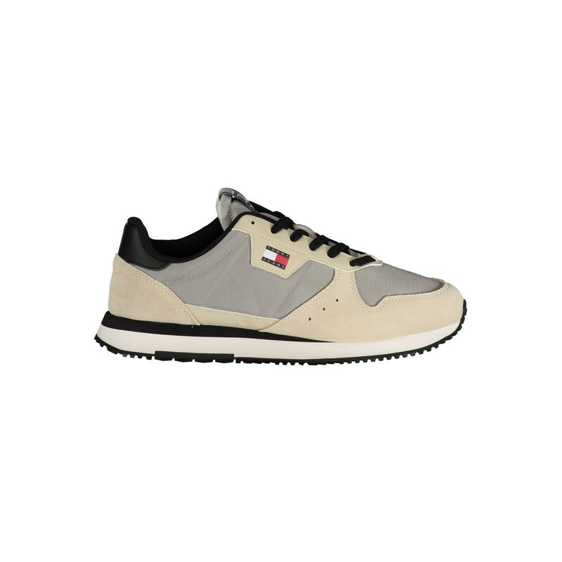 Tommy Hilfiger Gray Polyester Sneaker for Men
