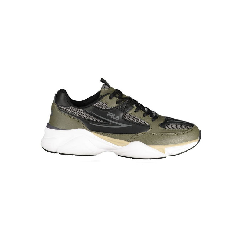 Fila Green Polyester Sneaker - Confort et Style Assurés