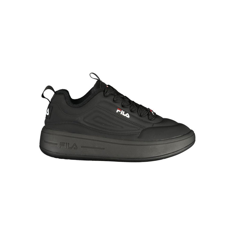 Fila Black Polyester Sneaker - Comfort and Style Combined