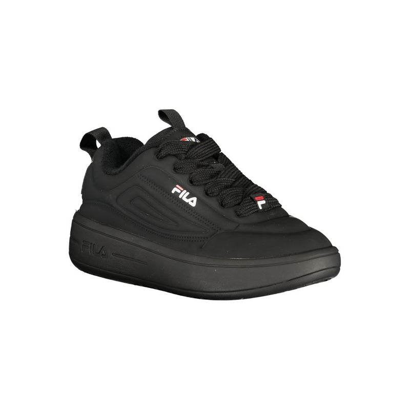 Fila Black Polyester Sneaker - Comfort and Style Combined