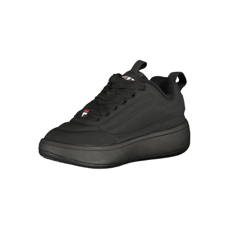 Fila Black Polyester Sneaker - Comfort and Style Combined