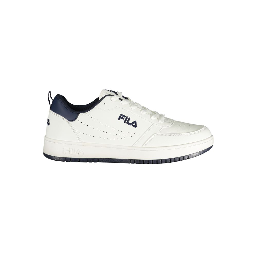 Fila White Polyester Sneaker - Comfort and Style Combined