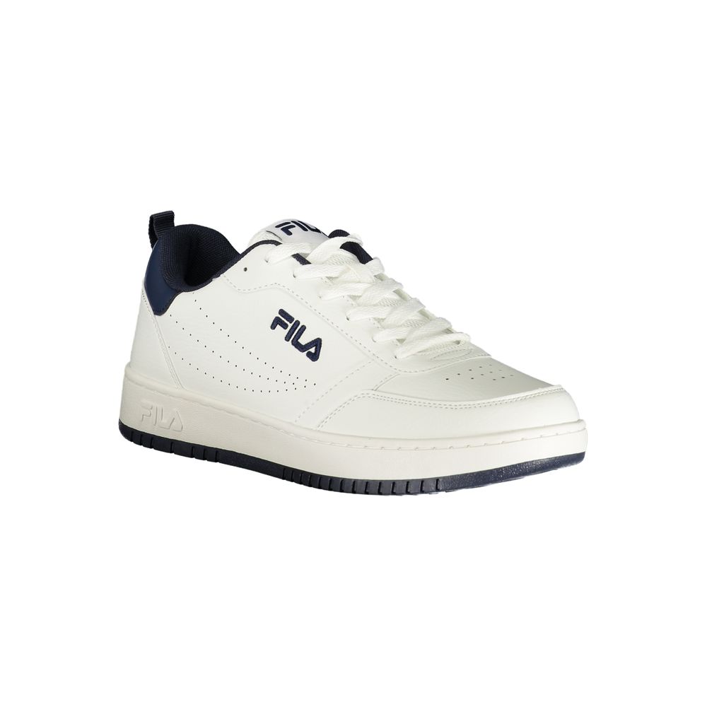 Fila White Polyester Sneaker - Comfort and Style Combined