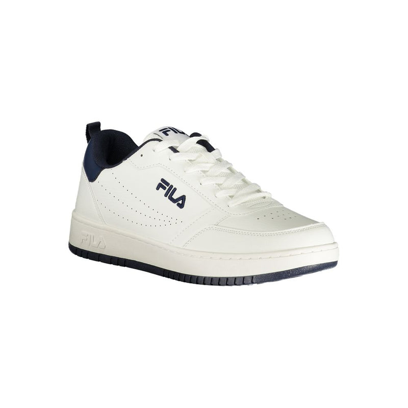 Fila White Polyester Sneaker - Stylish Comfort for Every Occasion