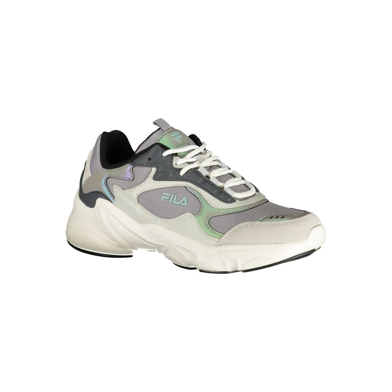 Fila Gray Polyester Sneaker - Comfort and Style for Everyday Use