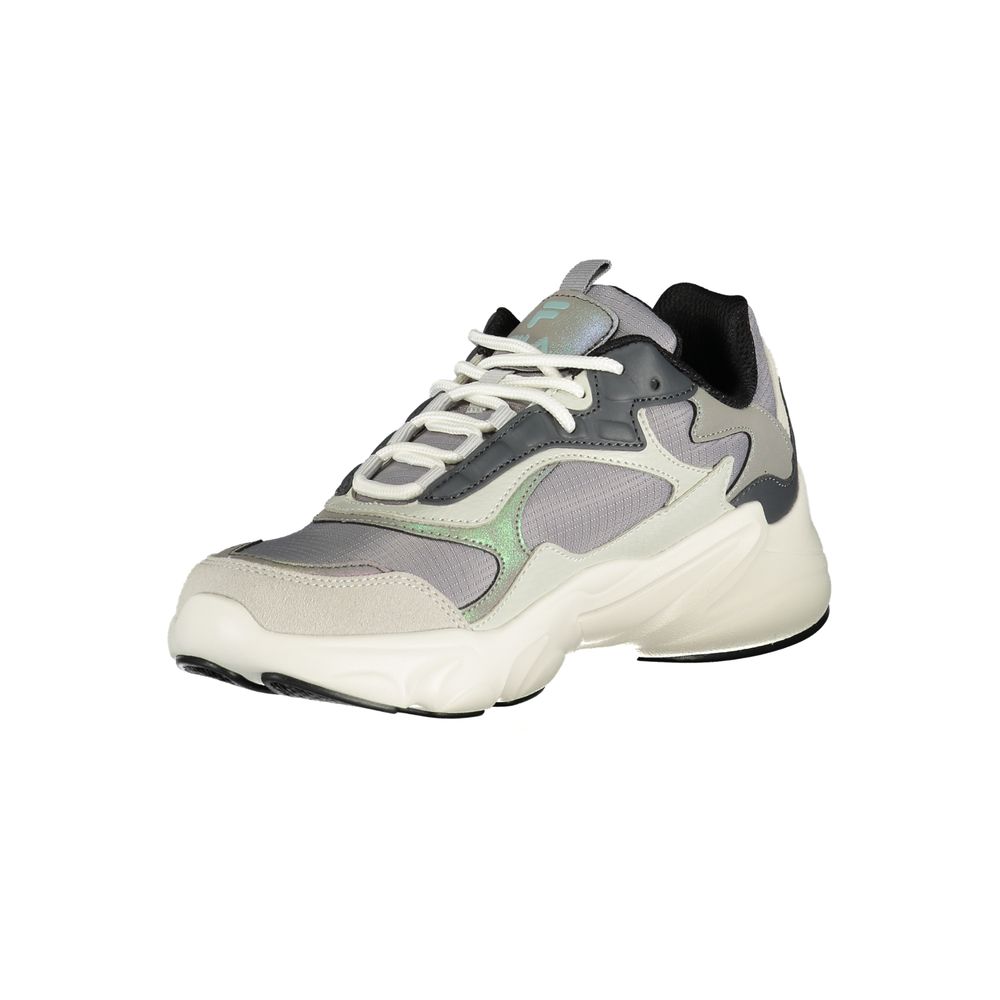 Fila Gray Polyester Sneaker - Comfort and Style for Everyday Use