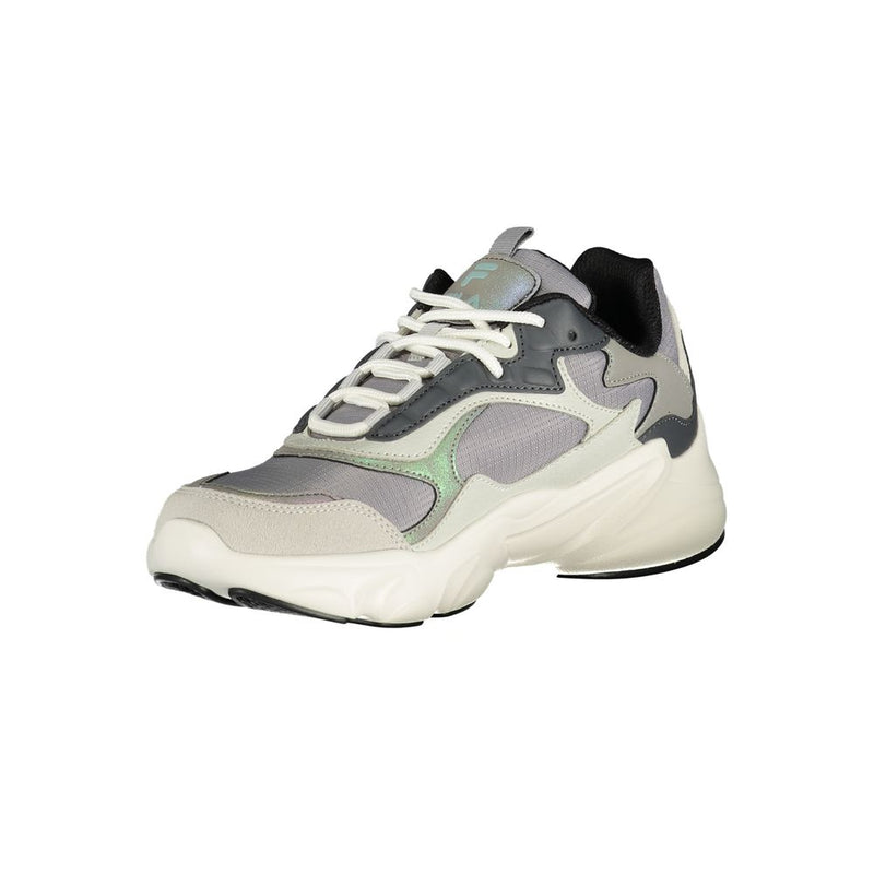 Fila Gray Polyester Sneaker - Comfort and Style for Everyday Use