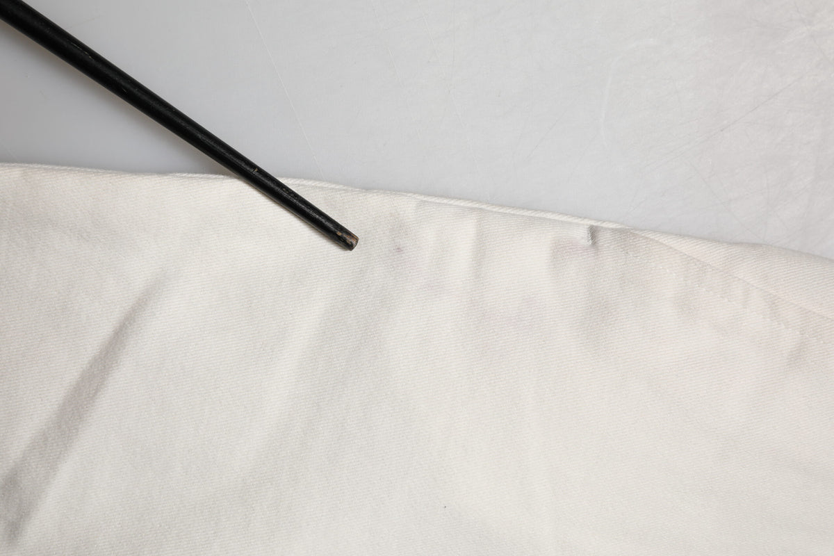 Pantalon Chino Droit Blanc en Coton Daniele Alessandrini