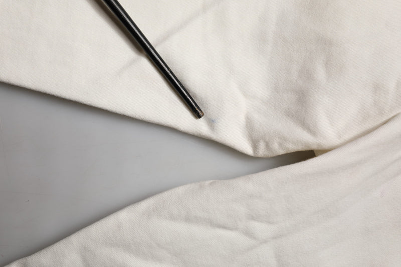 Pantalon Chino Droit Blanc en Coton Daniele Alessandrini