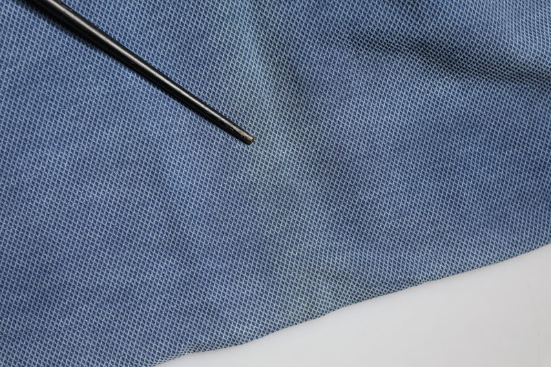 Nine In The Morning Blue Cotton Stretch Chino Pants