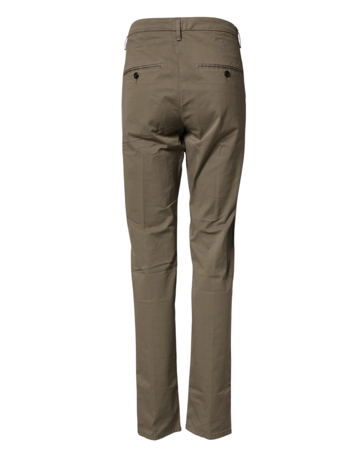 Pantalon Chino DONDUP Beige en Coton Stretch pour Homme