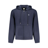 Sweat-shirt bleu en coton Calvin Klein