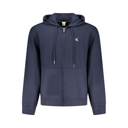 Calvin Klein Blue Cotton Sweatshirt