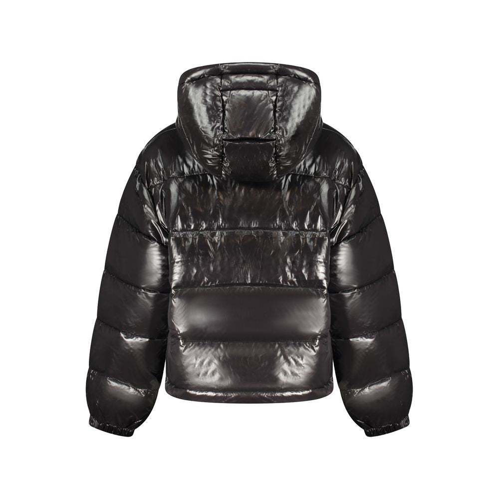 Calvin Klein Black Polyester Jacket & Coat - Élégance et Confort