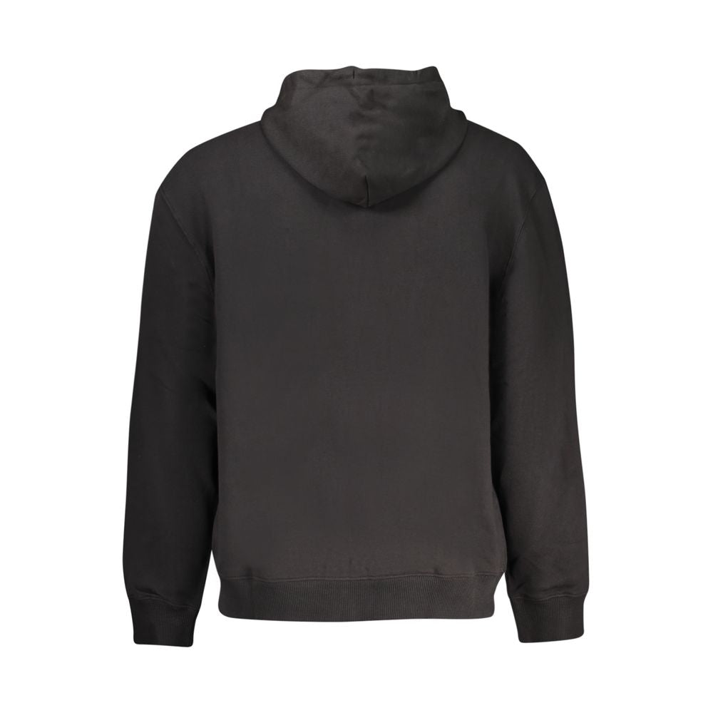 Sweat-shirt en coton noir Calvin Klein