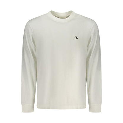 T-shirt blanc en coton Calvin Klein