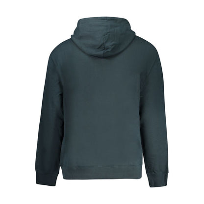 Sweat-shirt bleu en coton Calvin Klein