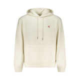 Sweat-shirt blanc en coton Calvin Klein