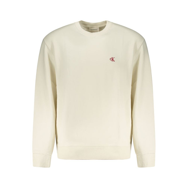 Calvin Klein Witte Katoenen Sweatshirt