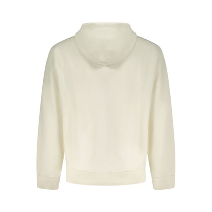 Sweat-shirt blanc en coton Calvin Klein