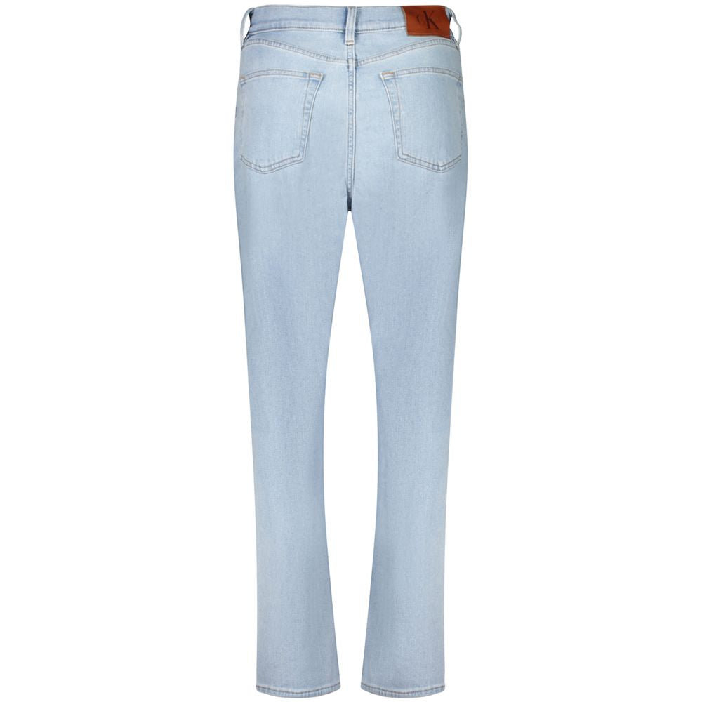 Calvin Klein Blue Cotton Jeans Denim - Élégance et Confort