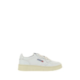 Baskets basses Autry Bos Taurus en cuir de veau blanc