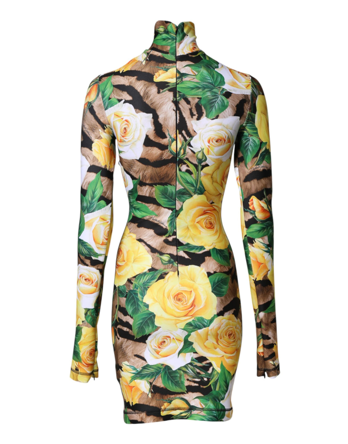 Dolce & Gabbana Robe Mini Imprimée Fleurie Multicolore