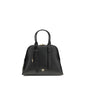 PINKO Black Calf Leather Bos Taurus Shoulder Bag