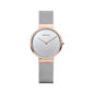BERING Silver Stainless Steel Dress Watch